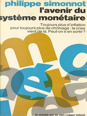 cover image of L'avenir du système monétaire